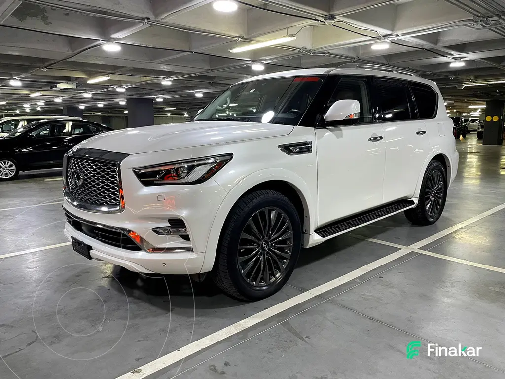 foto Infiniti QX80 4WD 8 Pasajeros usado (2023) color Blanco precio $865,000