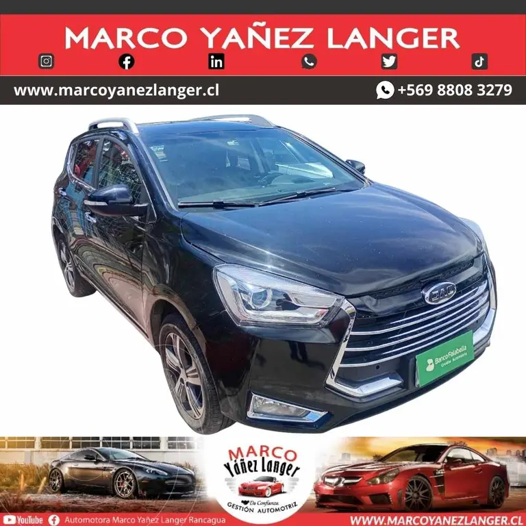 foto JAC JS2 1.5L Comfort usado (2022) color Negro precio $7.890.000