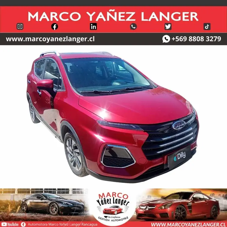 foto JAC JS3 1.6L Advance usado (2021) color Rojo precio $9.690.000