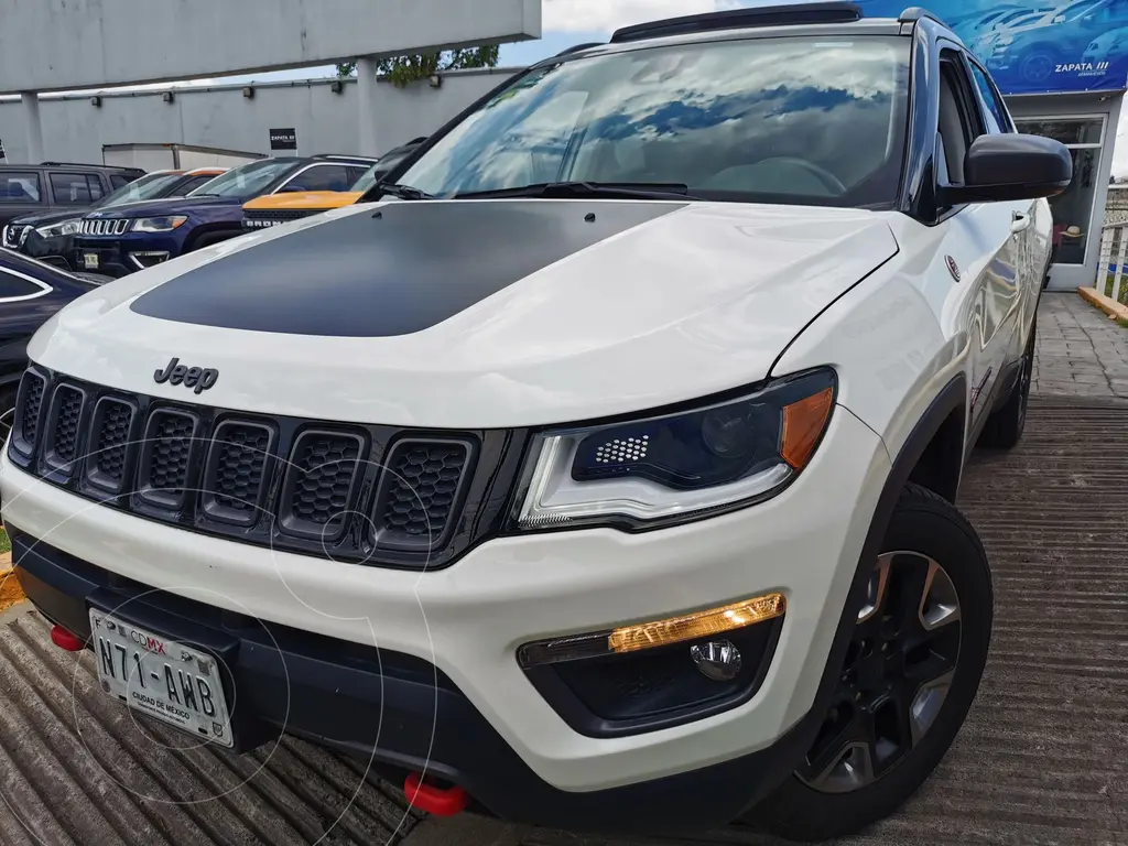 foto Jeep Compass Trailhawk 4X4 usado (2018) color Blanco precio $480,000