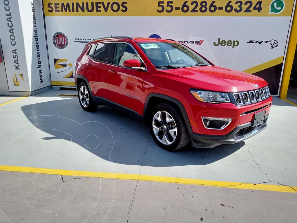 foto Jeep Compass 4x2 Limited Aut usado (2019) color Rojo precio $489,000