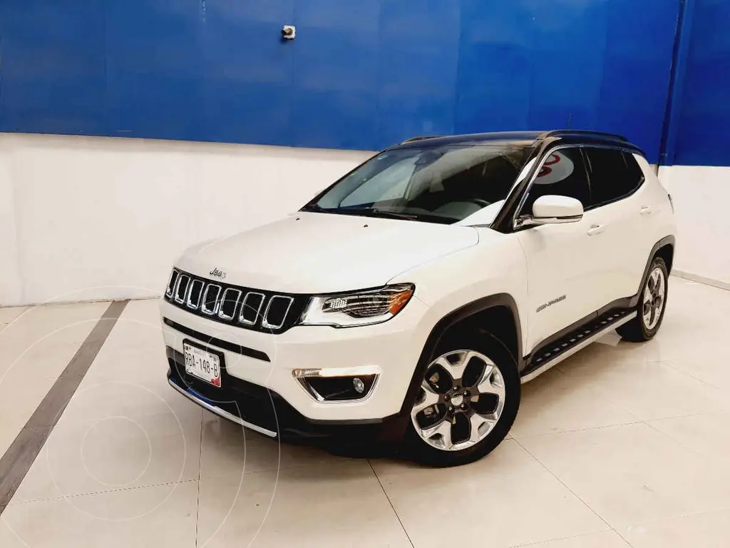 Jeep Compass 4x2 Limited Premium CVT usado (2019) color Blanco precio