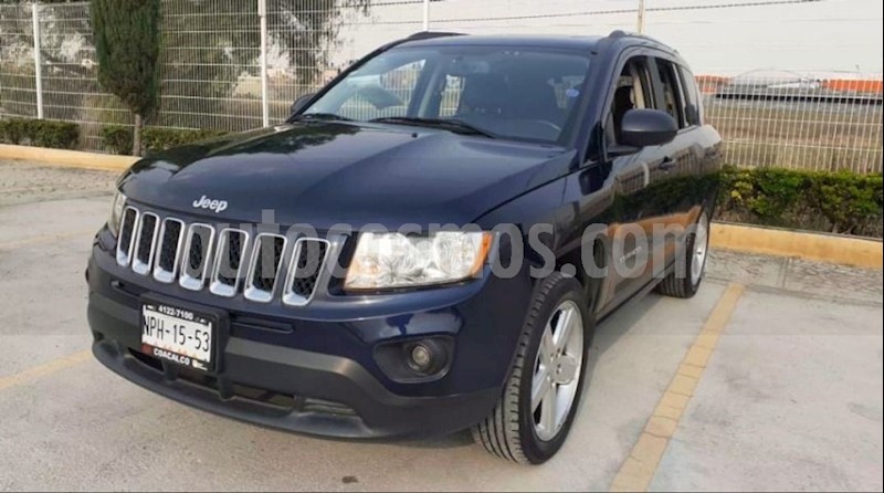 foto Jeep Compass 4x2 Limited Premium CVT usado (2013) color Azul precio $180,000