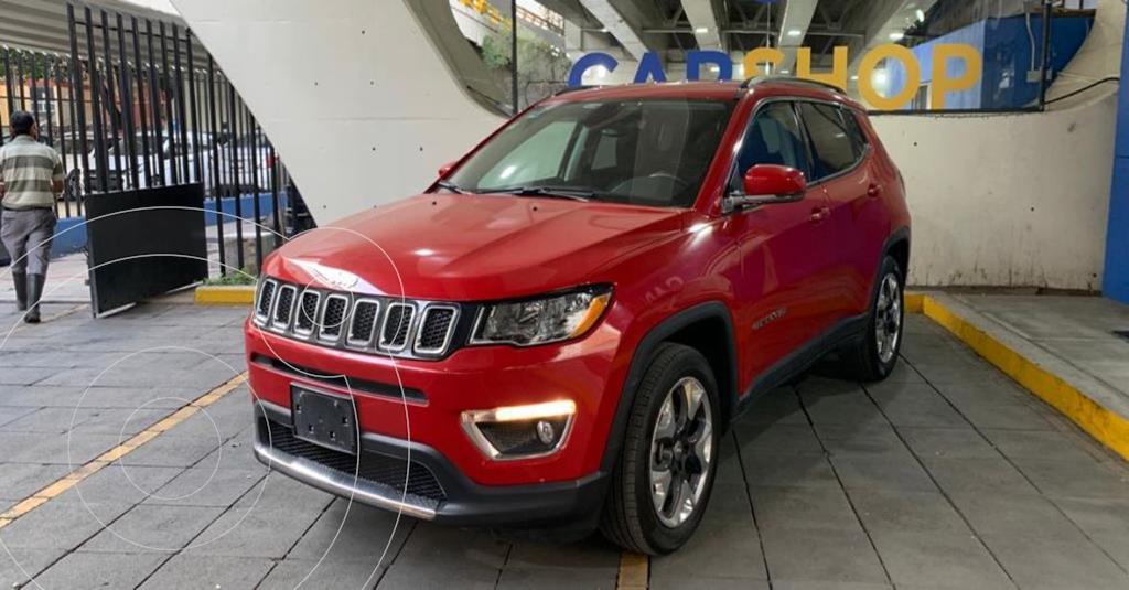 Jeep Compass 4x4 Limited CVT usado (2019) color Rojo precio 439,900