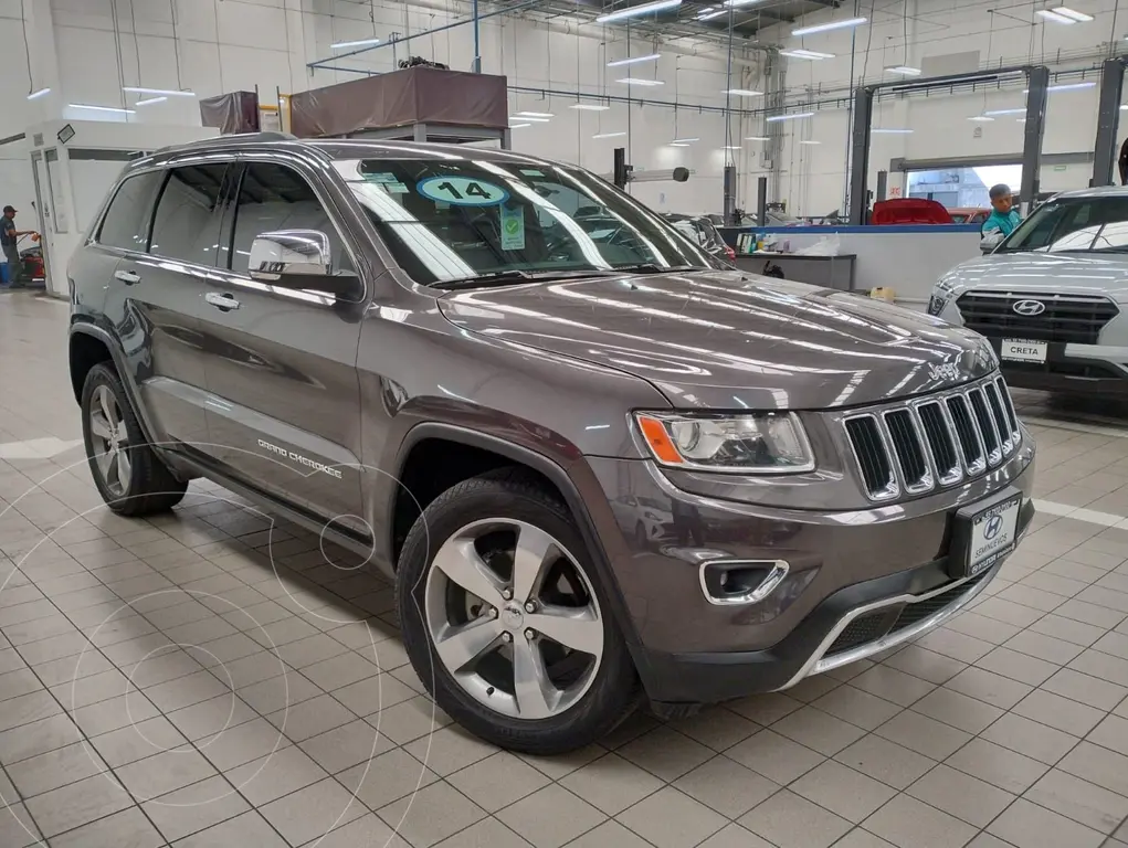 Jeep Grand Cherokee Limited Navegacion 4x2 3 6l V6 Usado 2014 Color Granito Precio 415 000