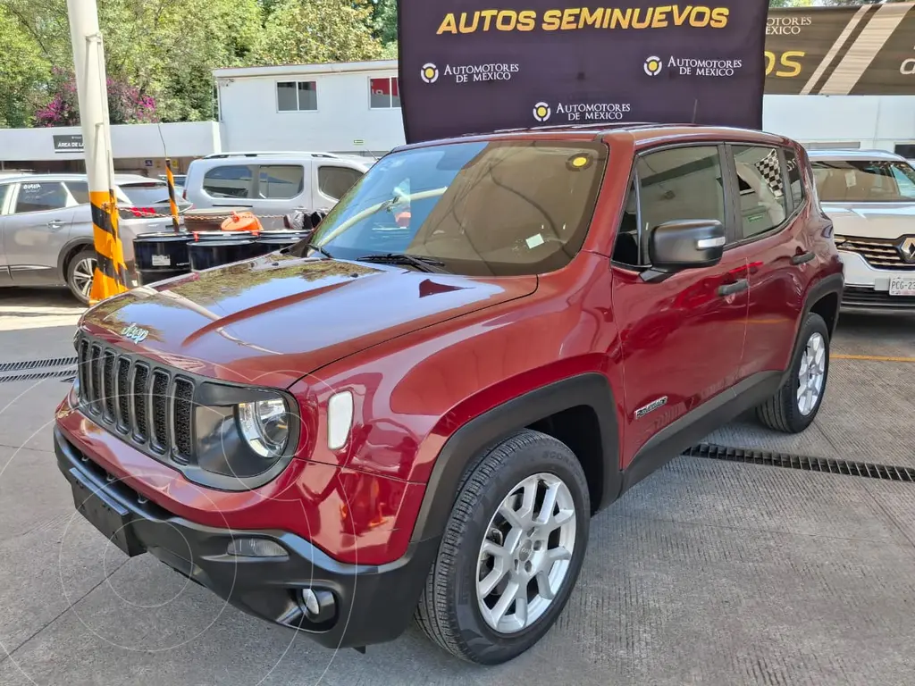 foto Jeep Renegade 4x2 Sport Aut usado (2019) color Rojo Cerezo precio $250,000