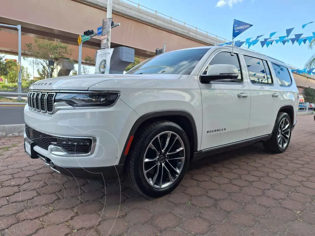 foto Jeep Wagoneer L 5.7L usado (2022) color Blanco precio $1,199,000