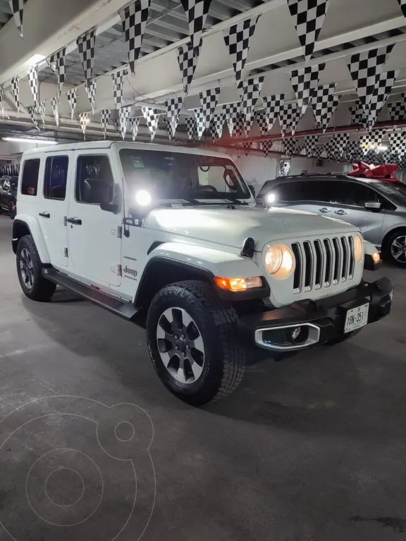 foto Jeep Wrangler 4xe Sahara usado (2023) color Blanco precio $898,000