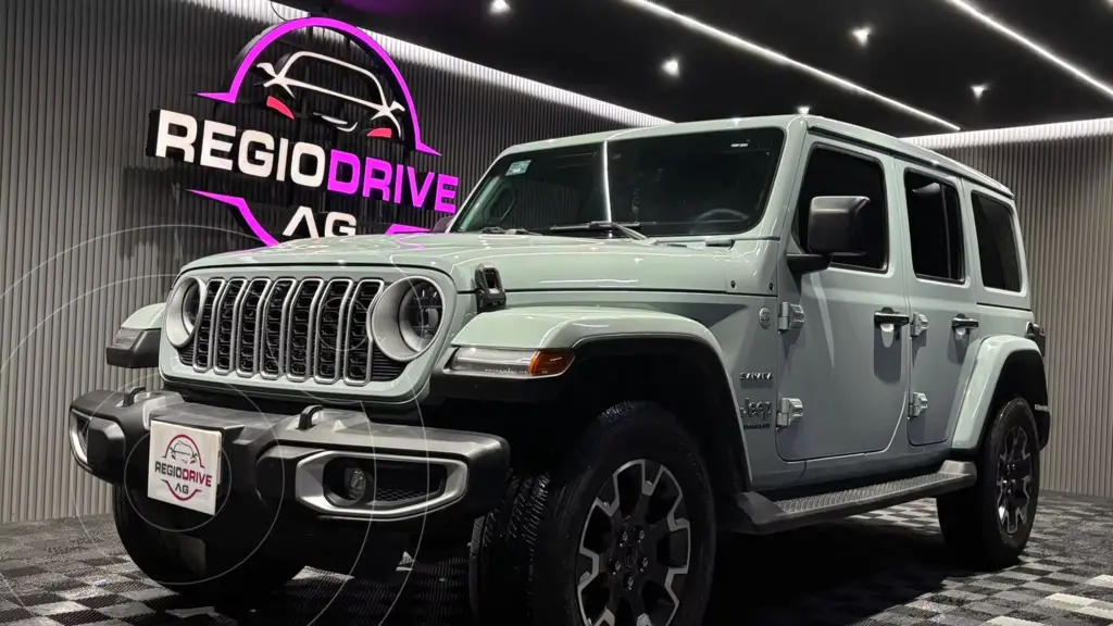 foto Jeep Wrangler 4xe Sahara financiado en mensualidades enganche $329,970 mensualidades desde $21,043