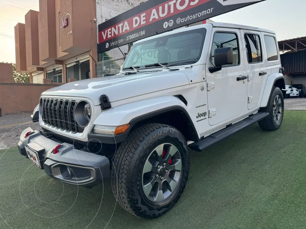 foto Jeep Wrangler 4xe Sahara financiado en mensualidades enganche $290,000 mensualidades desde $19,300