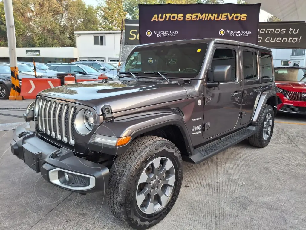 foto Jeep Wrangler Unlimited Unlimited Sahara Mild-Hybrid Aut financiado en mensualidades enganche $148,000 mensualidades desde $176,332