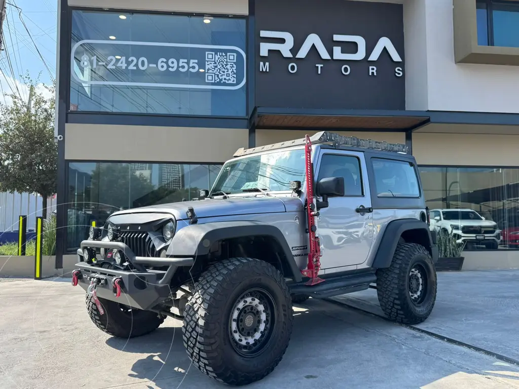 foto Jeep Wrangler Sport MTX 4x4 3.6L usado (2016) color Gris precio $520,000