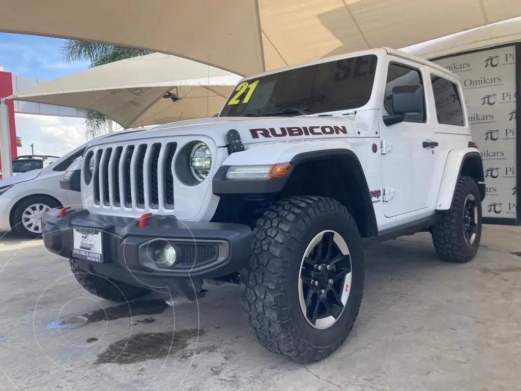 Jeep Wrangler Rubicon 4x4  Aut usado (2022) color Blanco precio $990,000