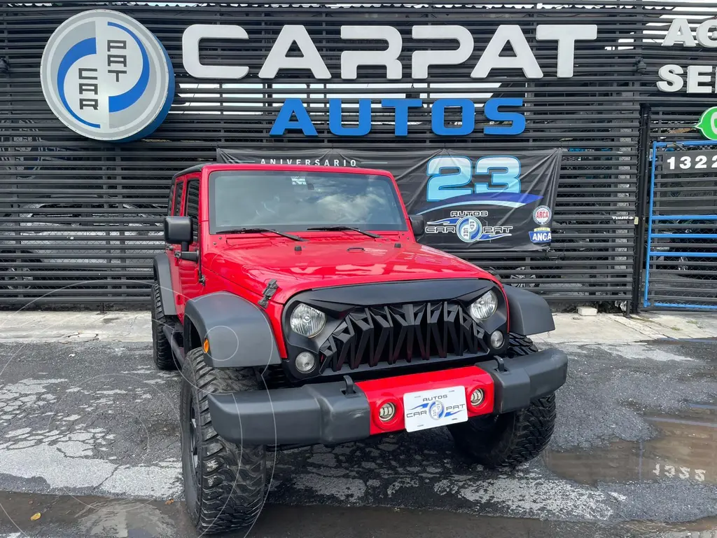 foto Jeep Wrangler Sport MTX 4x4 3.6L usado (2016) color Rojo precio $389,000