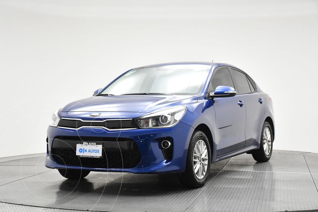 Kia Rio Hatchback EX usado (2018) color Azul precio 261,500