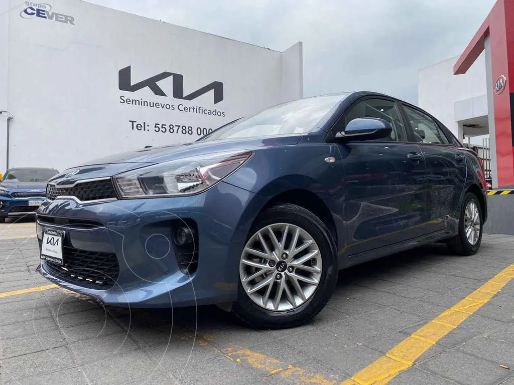 Kia Rio Sedan LX financiado en mensualidades enganche 57,450