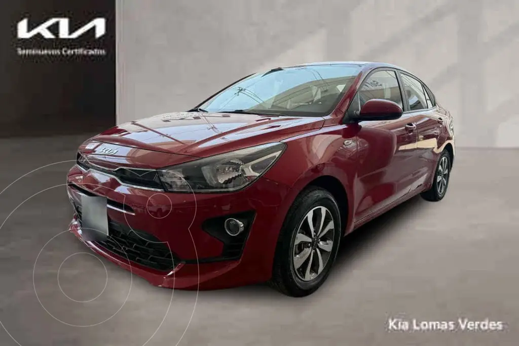 foto Kia Rio Sedán LX Aut usado (2022) color Rojo precio $270,000