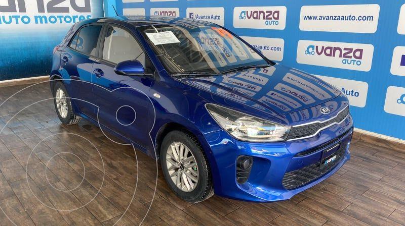 Kia Rio Sedan EX Pack Aut Usado Color Azul Precio