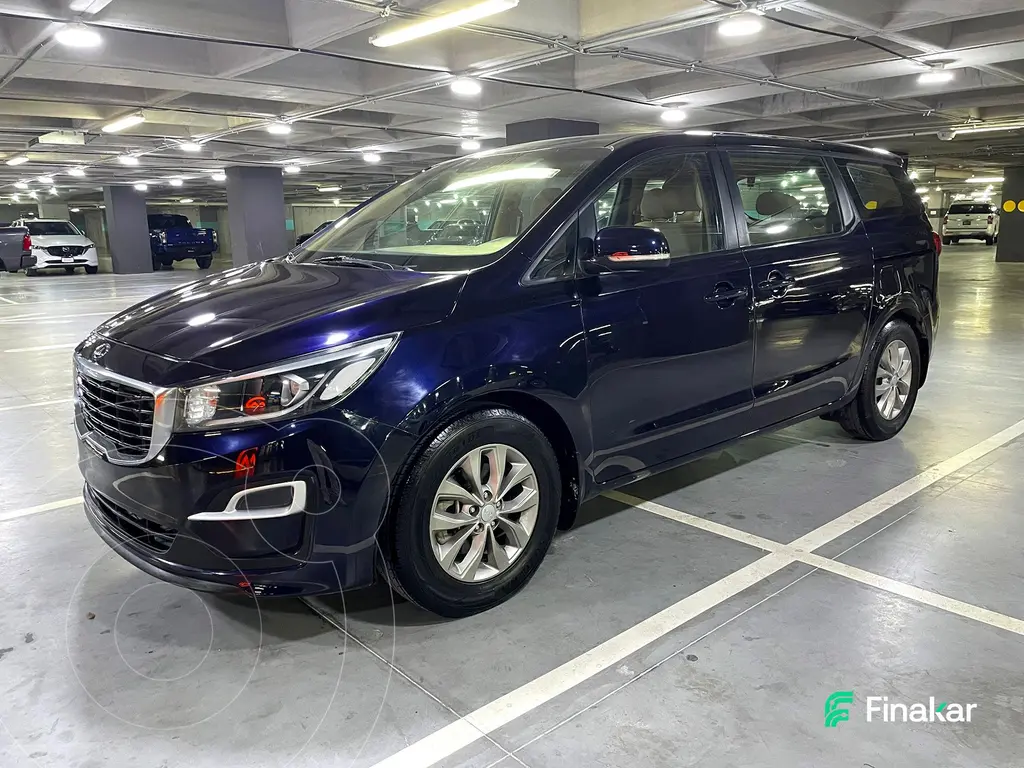 foto Kia Sedona LX usado (2019) color Azul precio $219,000