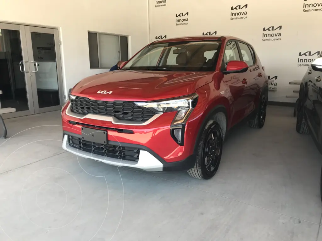 foto Kia Sonet 5 pts. LX, 1.5l, TM6, RA-16 usado (2024) color VIVID RED precio $344,000