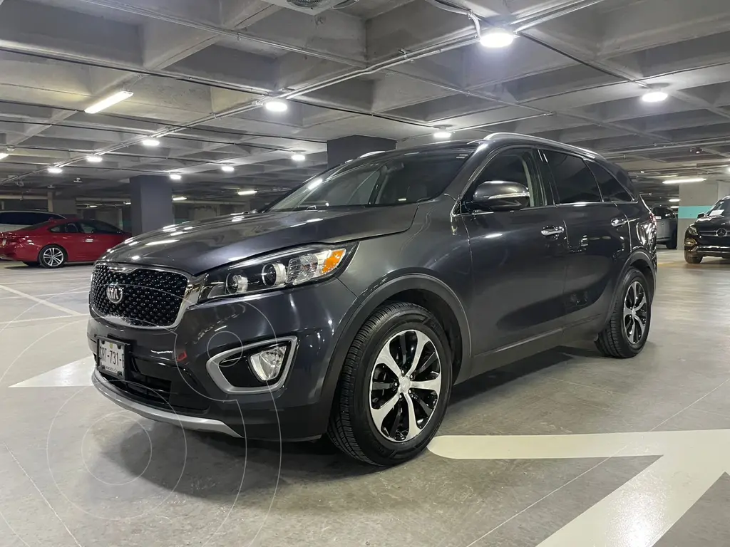 foto Kia Sorento 3.3L EX 7 Pas usado (2016) color Negro precio $259,000