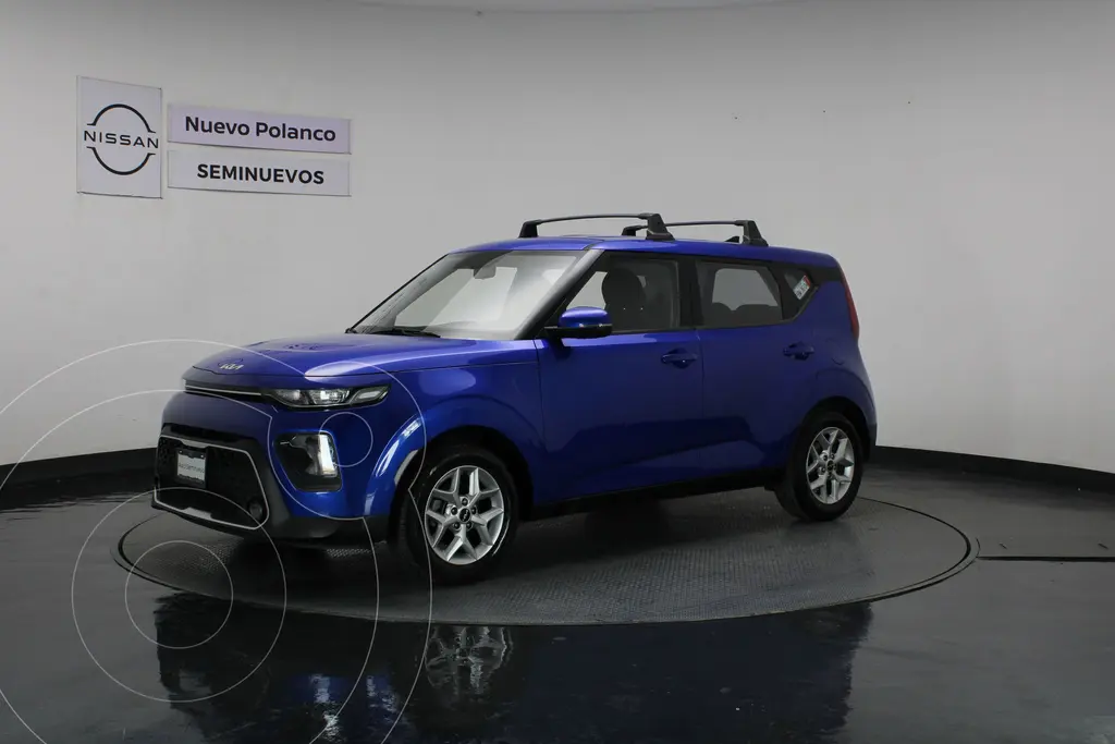 foto Kia Soul LX usado (2022) color Azul precio $300,000