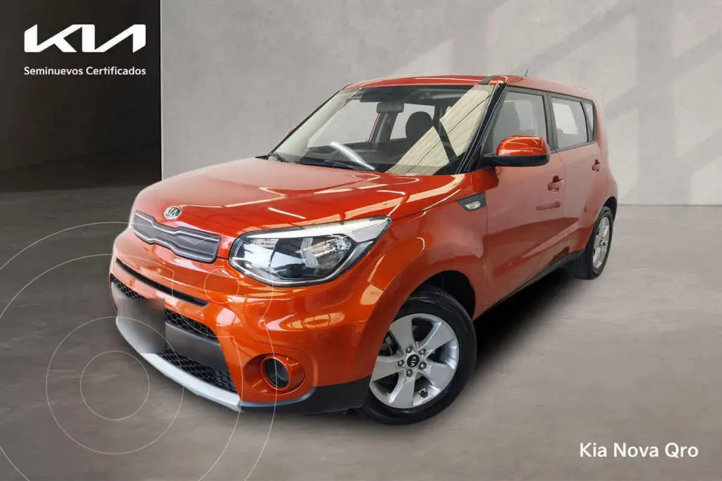 foto Kia Soul LX Aut usado (2019) color Naranja precio $235,000