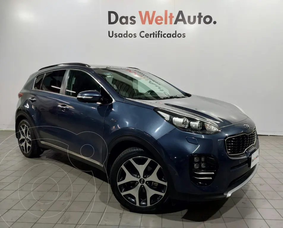 foto Kia Sportage SXL 2.4L usado (2018) color Azul precio $429,000