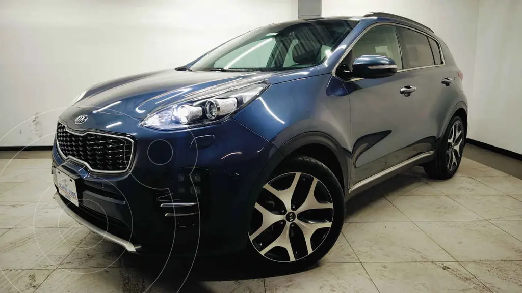 foto Kia Sportage SXL 2.4L usado (2018) color Azul precio $315,000