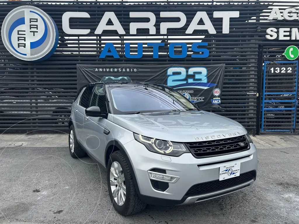 foto Land Rover Discovery Sport HSE Luxury usado (2015) color plateado precio $329,000