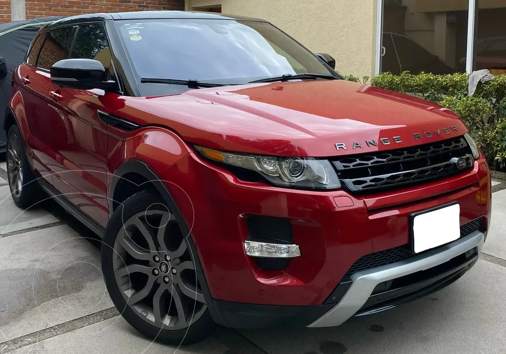 Land Rover Range Rover Evoque Dynamique usado (2013) color Rojo Firenze ...