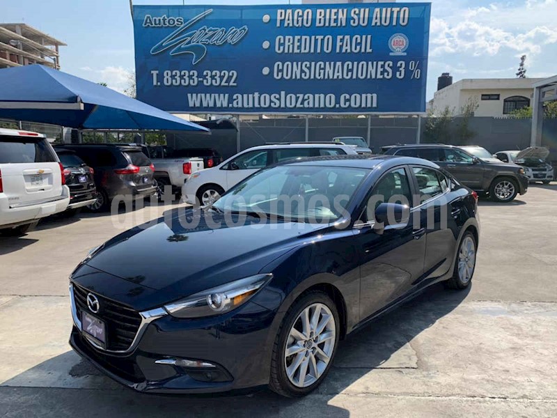 foto Mazda 3 Hatchback s Grand Touring Aut usado (2018) color Azul precio $299,900
