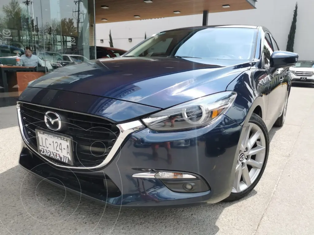 foto Mazda 3 Hatchback s Grand Touring Aut usado (2018) color Azul precio $310,000