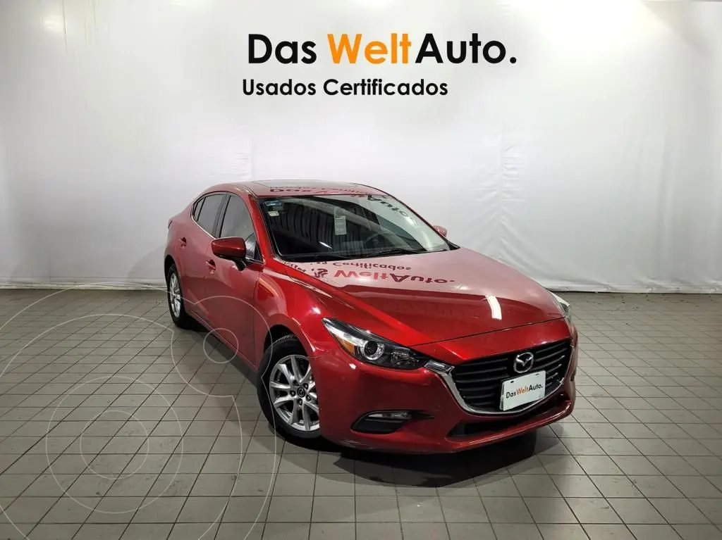 foto Mazda 3 Sedán i Touring Aut usado (2018) color Rojo precio $279,000