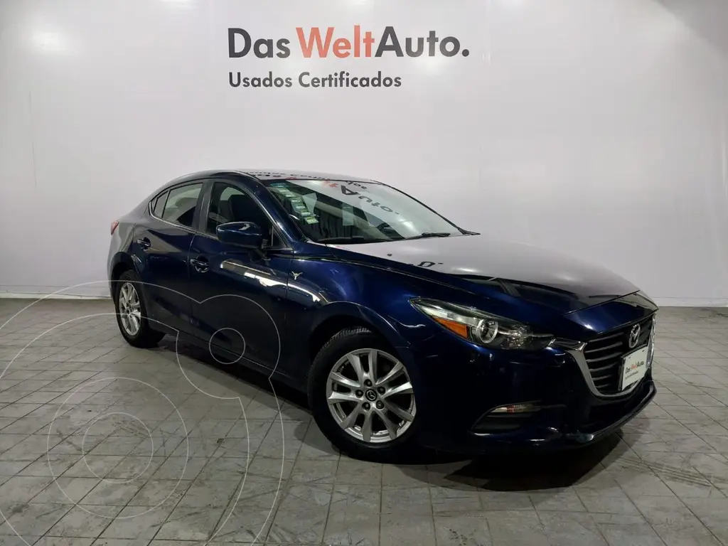 foto Mazda 3 Sedán i Touring Aut usado (2017) color Azul precio $274,000
