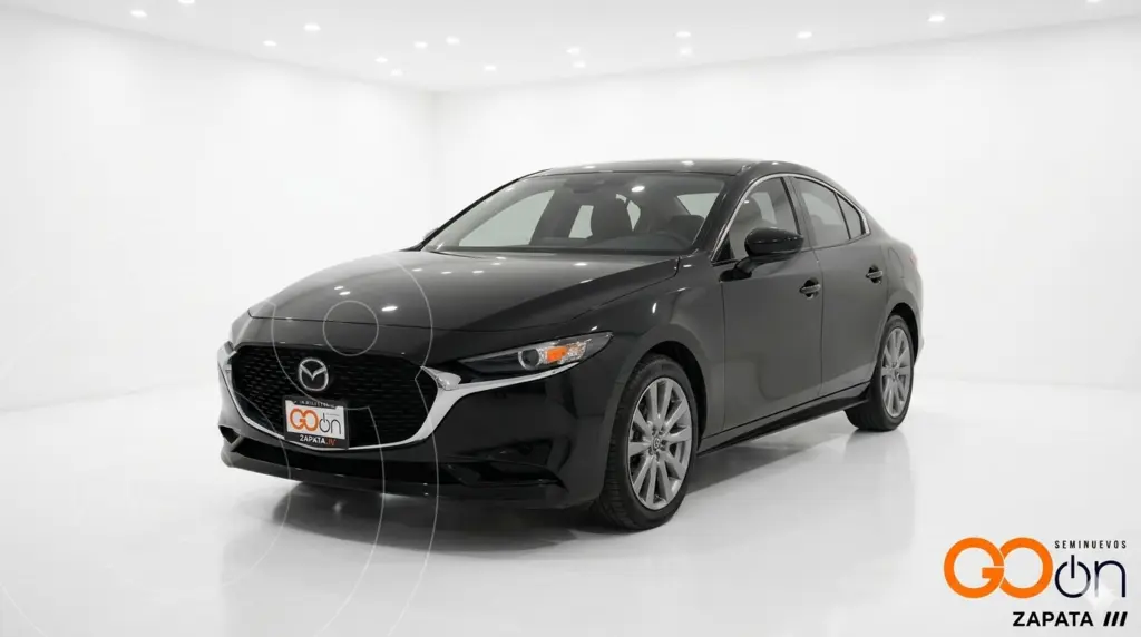 foto Mazda 3 Sedán I SPORT usado (2019) color MANNEGRO CELESTE precio $230,000
