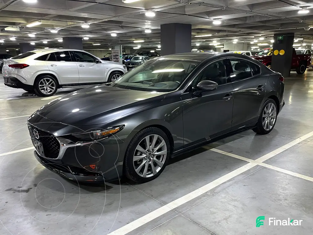 foto Mazda 3 Sedán i Grand Touring Aut usado (2023) color Gris Oscuro precio $380,000