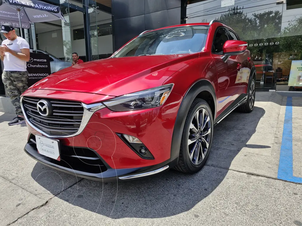 foto Mazda CX-3 i Grand Touring usado (2019) color Rojo precio $305,000