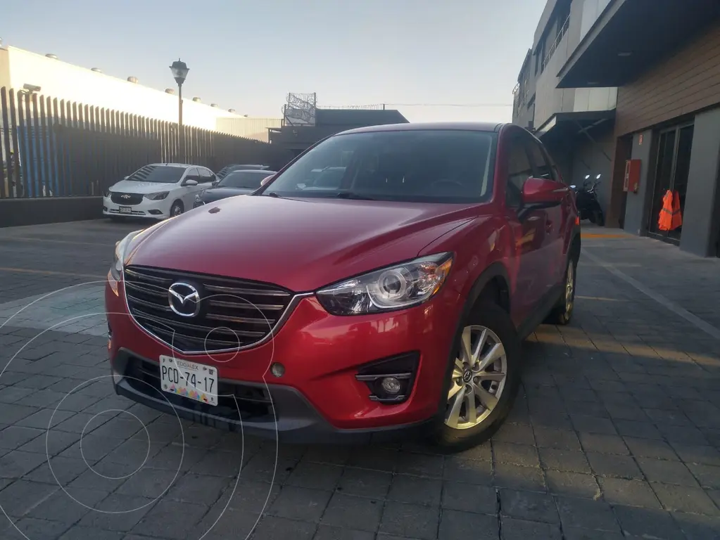 foto Mazda CX-5 2.0L i Grand Touring usado (2016) color Rojo precio $275,000