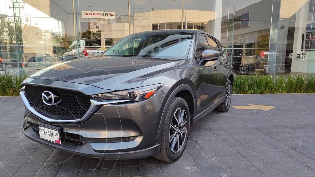 foto Mazda CX-5 2.5L S Grand Touring usado (2018) color Gris Oscuro precio $415,000