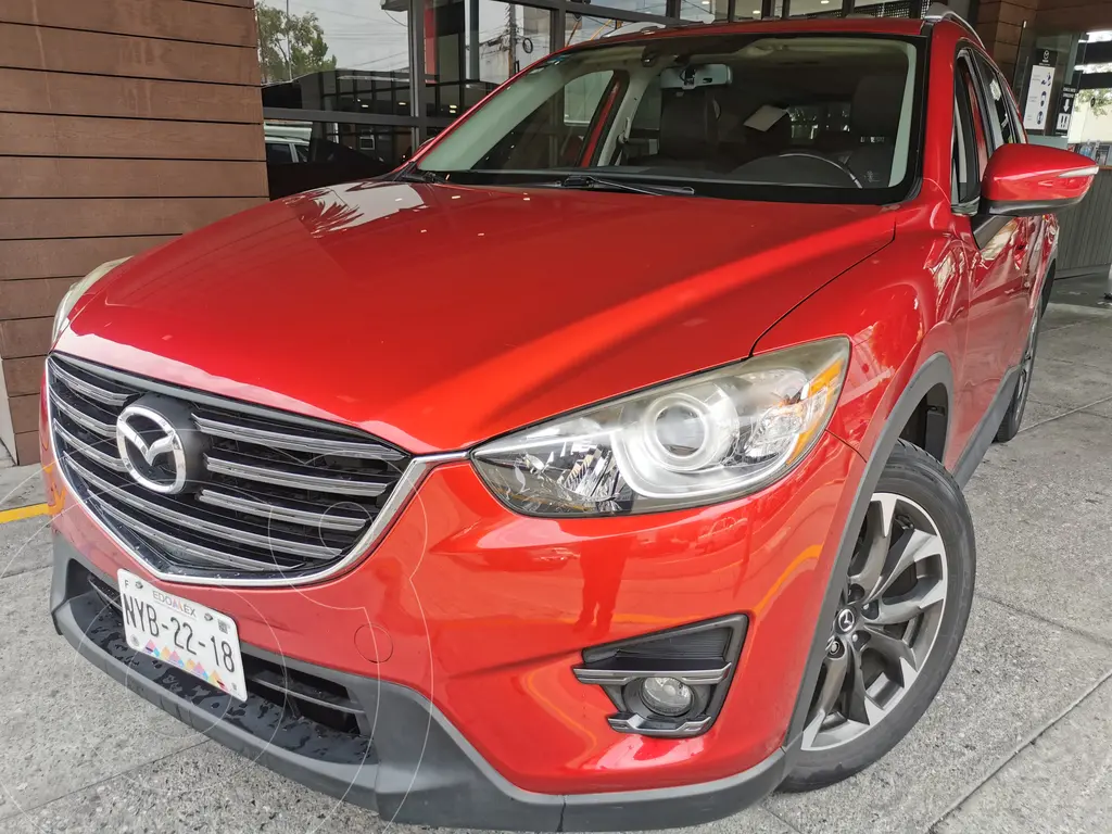 foto Mazda CX-5 2.0L i Grand Touring usado (2016) color Rojo precio $355,000