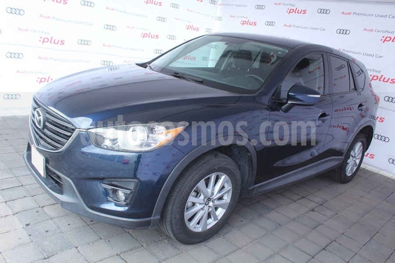 foto Mazda CX-5 2.0L i Sport usado (2016) color Azul precio $245,000