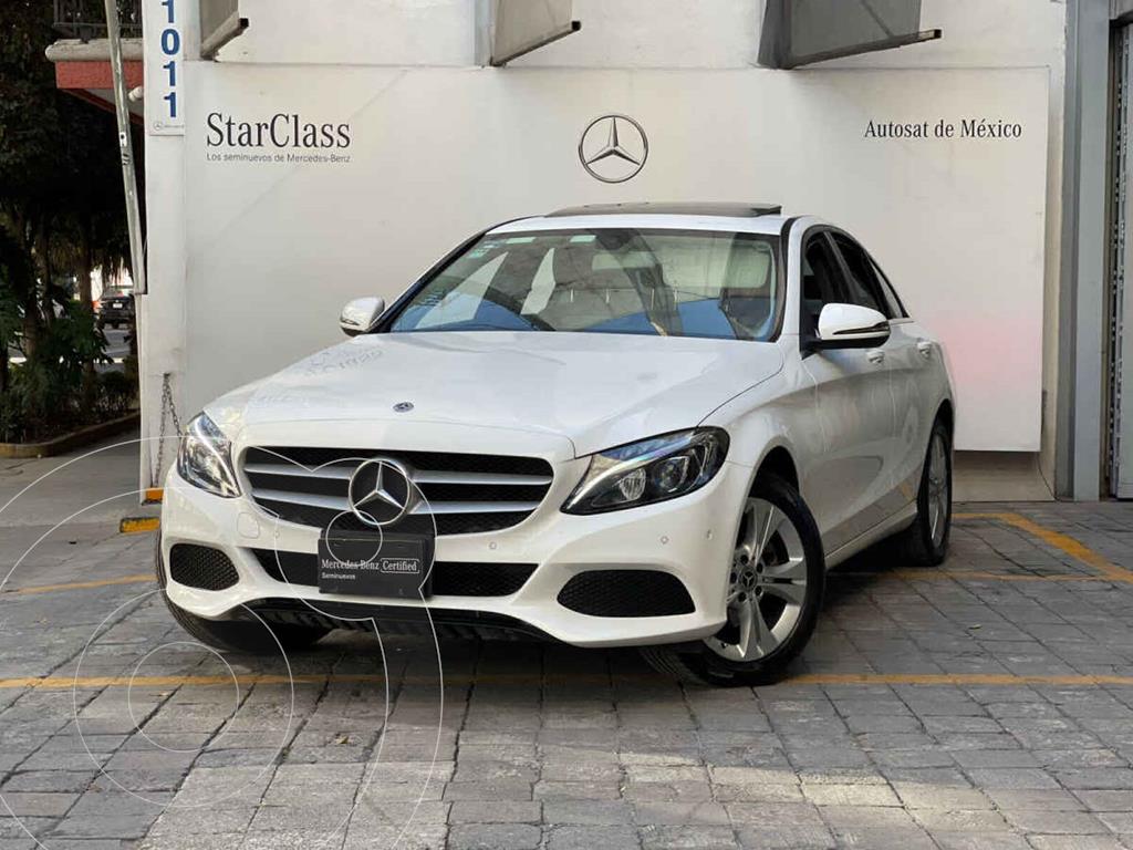 foto Mercedes Clase C Sedán 200 CGI Exclusive Aut usado (2018) color Blanco precio $515,000