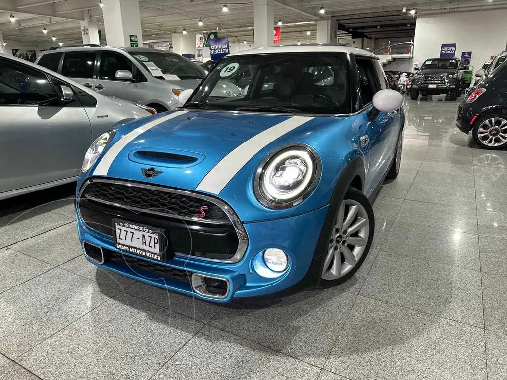 MINI Cooper S Hot Chili Aut usado (2019) color Azul precio $440,000