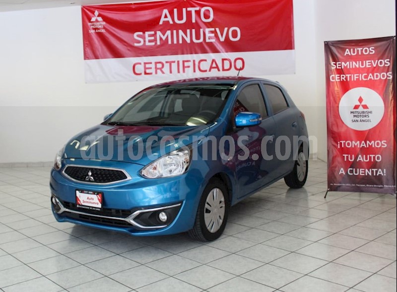 foto Mitsubishi Mirage GLS CVT usado (2018) color Azul precio $185,000