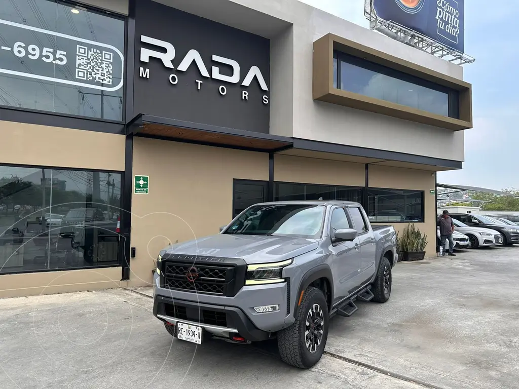 foto Nissan Frontier Pro 4X 4x4 Aut usado (2022) color Gris precio $649,800