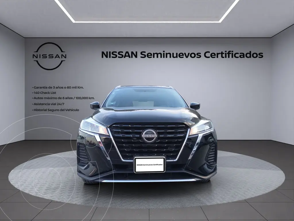 foto Nissan Kicks Advance usado (2022) color Negro precio $299,900