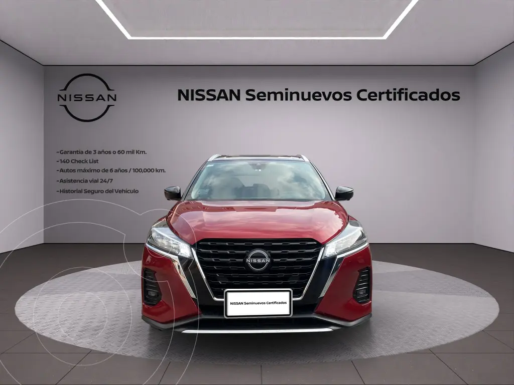 foto Nissan Kicks Platinum Aut usado (2024) color Rojo precio $464,900