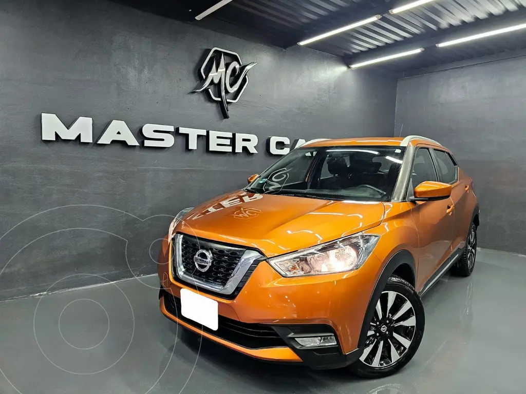 Nissan Kicks Advance Aut usado (2018) color Naranja precio $235,000