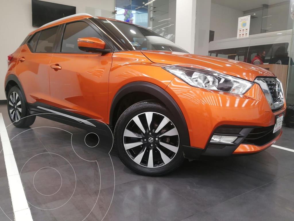 Nissan Kicks Exclusive Aut usado (2019) color Naranja precio 279,100